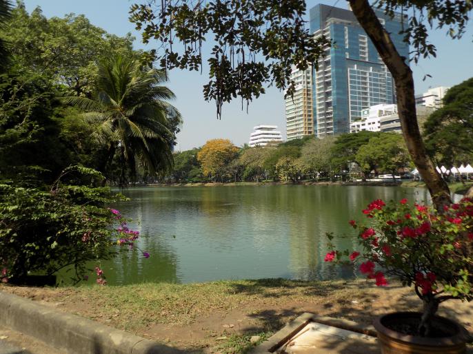 Parque Lumpini en Bangkok