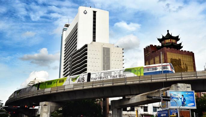 Skytrain de Bangkok