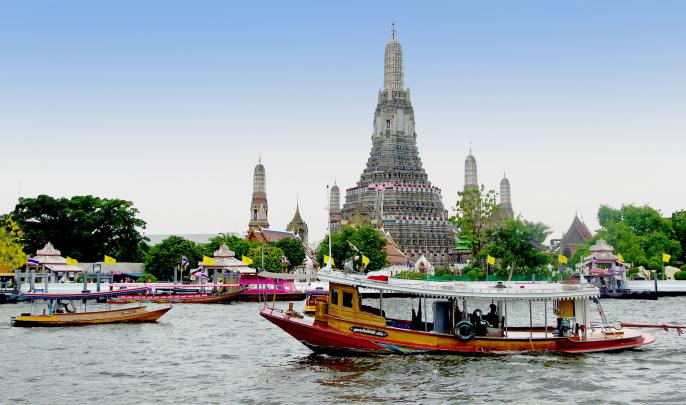 Wat Arun en Bangkok