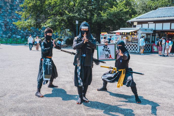Ninjas en Nagoya
