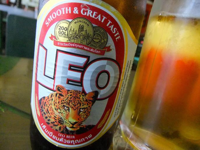 Cerveza Leo Tailandia