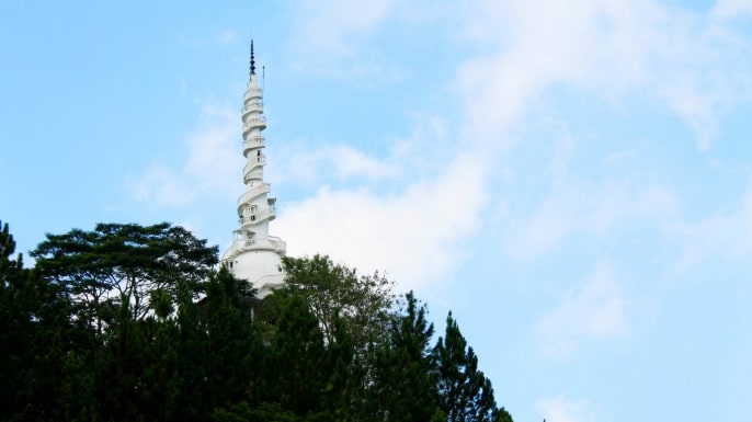 Torre de Ambuluwawa en Sri lanka