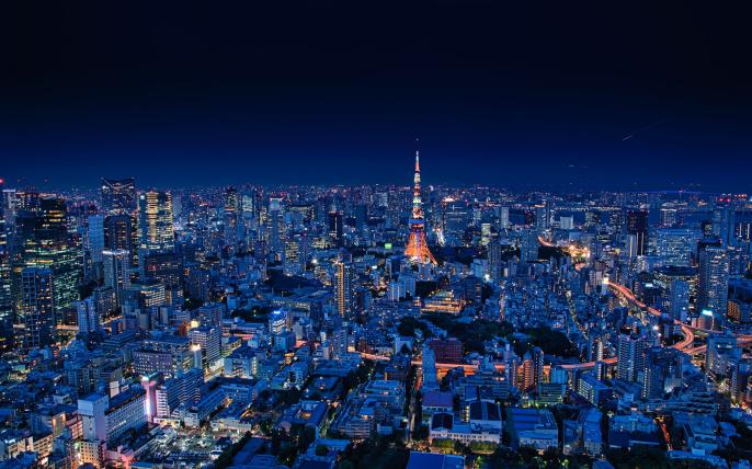Torre de Tokio de noche - Asia Dónde